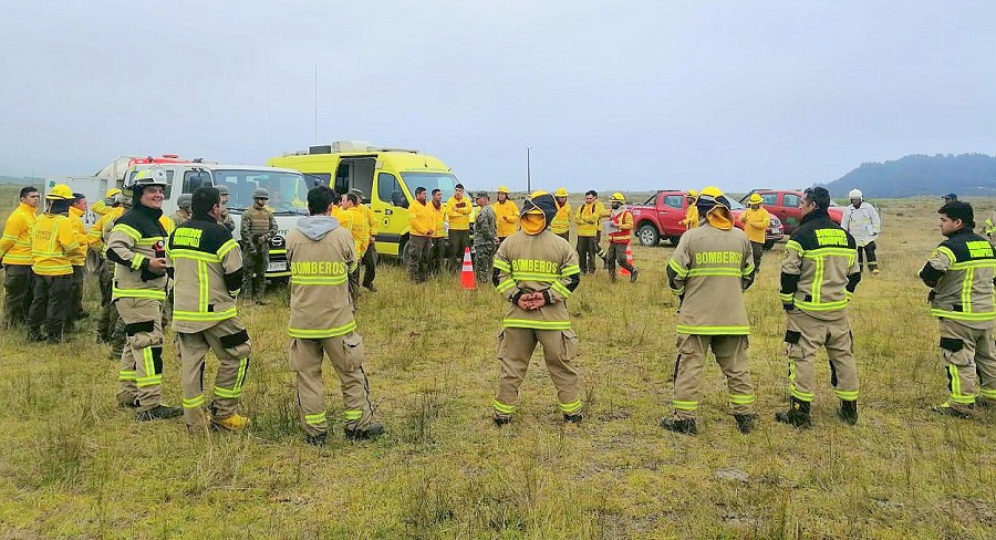 Cancelan Alerta Roja Y Declaran Alerta Amarilla Por Incendio Forestal En “alepue” Que Consume 1879